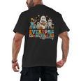 Everyone Communicates Differently Halloween SLP Sped Teacher Men's Back Print T-Shirt, trending gift Everyone Communicates Differently Halloween SLP Sped Teacher Men's Back Print T-Shirt, trending gift