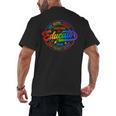 Exceptional Educator Squad Special Education Teacher Autism Men's Back Print T-Shirt, trending gift