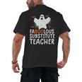 Faboolous Substitute Teacher Halloween Costume Men's Back Print T-Shirt, trending gift Faboolous Substitute Teacher Halloween Costume Men's Back Print T-Shirt, trending gift