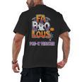 Fabulous Pre-K Teacher Halloween Costume Classroom Outfit Men's Back Print T-Shirt, trending gift