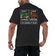 First Teach Then Thanksgiving I'm Earning A Break Teacher Men's Back Print T-Shirt, trending gift First Teach Then Thanksgiving I'm Earning A Break Teacher Men's Back Print T-Shirt, trending gift