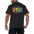 Your Future Is Bright Educator Teacher Student Men's Back Print T-Shirt, trending gift Your Future Is Bright Educator Teacher Student Men's Back Print T-Shirt, trending gift