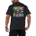 Future Teacher Kid's Career Men's Back Print T-Shirt, trending gift Future Teacher Kid's Career Men's Back Print T-Shirt, trending gift