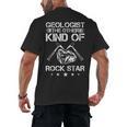 Geology Outfit Geology Teacher Geology Department Geologist Men's Back Print T-Shirt, trending gift