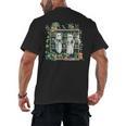 Ghost Plant Library Halloween Reading Books Teacher Vintage Men's Back Print T-Shirt, trending gift
