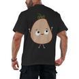 Good Egg Teacher Halloween Costume The Couch Potato Men's Back Print T-Shirt, trending gift Good Egg Teacher Halloween Costume The Couch Potato Men's Back Print T-Shirt, trending gift