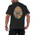 The Good Egg Teacher Halloween Costume Food Group Cute Men's Back Print T-Shirt, trending gift The Good Egg Teacher Halloween Costume Food Group Cute Men's Back Print T-Shirt, trending gift