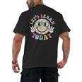 Groovy Retro Lets Learn Today Teacher Student Back To School Men's Back Print T-Shirt, trending gift Groovy Retro Lets Learn Today Teacher Student Back To School Men's Back Print T-Shirt, trending gift