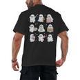 Halloween Ghost Speech Therapy SLP Fall Teacher Tee Men's Back Print T-Shirt, trending gift