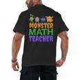 Halloween Monster Math Teacher Men Women Men's Back Print T-Shirt, trending gift Halloween Monster Math Teacher Men Women Men's Back Print T-Shirt, trending gift