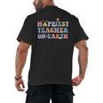Happiest Teacher On Earth First Day Of School Back To School Men's Back Print T-Shirt, trending gift Happiest Teacher On Earth First Day Of School Back To School Men's Back Print T-Shirt, trending gift