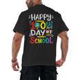 Happy 100th Day Of School 100 Days Of School Teacher Student Men's Back Print T-Shirt, trending gift