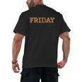 Happy Friday Love Fridays Fun Teacher For Men Women Men's Back Print T-Shirt, trending gift