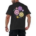 Happy To See Your Face Teacher Flower Back To School Men's Back Print T-Shirt, trending gift Happy To See Your Face Teacher Flower Back To School Men's Back Print T-Shirt, trending gift