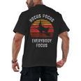 Hocus Pocus Everybody Focus Witch Halloween Teacher Women Men's Back Print T-Shirt, trending gift