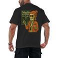 HUGvyn Halloween Skeleton Six Seven 67 Meme PEMDAS Teacher Men's Back Print T-Shirt, trending gift