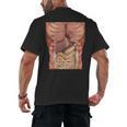 Human Muscles Organs Scary Anatomy Teacher Halloween Costume Men's Back Print T-Shirt, trending gift Human Muscles Organs Scary Anatomy Teacher Halloween Costume Men's Back Print T-Shirt, trending gift