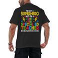 I'm Not a Superhero But I'm a SPED Special Education Teacher Men's Back Print T-Shirt, trending gift I'm Not a Superhero But I'm a SPED Special Education Teacher Men's Back Print T-Shirt, trending gift