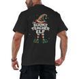 I'm The Science Teacher Elf Family Matching Group Christmas Men's Back Print T-Shirt, trending gift