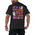 It's a Bootiful Day To Make Music Halloween Music Teacher Men's Back Print T-Shirt, trending gift