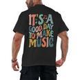 It's A Good Day To Make Music Musician Band Music Teacher Men's Back Print T-Shirt, trending gift It's A Good Day To Make Music Musician Band Music Teacher Men's Back Print T-Shirt, trending gift