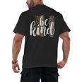 Be Kind Women Inspirational Teacher Animal Print Men's Back Print T-Shirt, trending gift Be Kind Women Inspirational Teacher Animal Print Men's Back Print T-Shirt, trending gift