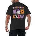 Kindergarten Boo Crew Spooky Kindergarten Halloween Teacher Men's Back Print T-Shirt, trending gift Kindergarten Boo Crew Spooky Kindergarten Halloween Teacher Men's Back Print T-Shirt, trending gift