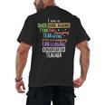 I Am A Kindergarten Teacher Shirt Creative Men's Back Print T-Shirt, trending gift I Am A Kindergarten Teacher Shirt Creative Men's Back Print T-Shirt, trending gift