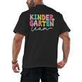 Kindergarten Team Teacher Back To School Kindergarten Squad Men's Back Print T-Shirt, trending gift