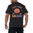 Kiss Your Brain Sped Teacher Appreciation Back To School Kid Men's Back Print T-Shirt, trending gift Kiss Your Brain Sped Teacher Appreciation Back To School Kid Men's Back Print T-Shirt, trending gift