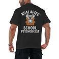Koalafied School Psychologist Koala Lover Psychology Teacher Men's Back Print T-Shirt, trending gift