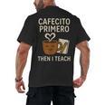 Latina Teacher Bilingual Educator Spanish Heritage Empower Men's Back Print T-Shirt, trending gift Latina Teacher Bilingual Educator Spanish Heritage Empower Men's Back Print T-Shirt, trending gift