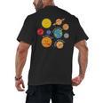 Learning Is Out Of This World Science Teacher Planets Men's Back Print T-Shirt, trending gift Learning Is Out Of This World Science Teacher Planets Men's Back Print T-Shirt, trending gift