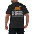 Let's Eat Kids Grammar For Thanksgiving Teacher Men's Back Print T-Shirt, trending gift Let's Eat Kids Grammar For Thanksgiving Teacher Men's Back Print T-Shirt, trending gift