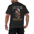 Let's Eat Kids Grammar Werewolf Halloween Teacher Men's Back Print T-Shirt, trending gift Let's Eat Kids Grammar Werewolf Halloween Teacher Men's Back Print T-Shirt, trending gift