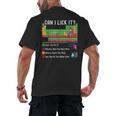 Can I Lick It Periodic Table Chart Science Teacher Cool Meme Men's Back Print T-Shirt, trending gift Can I Lick It Periodic Table Chart Science Teacher Cool Meme Men's Back Print T-Shirt, trending gift