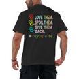 Love Daycare Provider Childcare Teacher Tie Dye Men's Back Print T-Shirt, trending gift Love Daycare Provider Childcare Teacher Tie Dye Men's Back Print T-Shirt, trending gift
