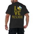 Love Preschool Back To School Yellow Bee Preschool Teacher For Men Women Girls Kids Men's Back Print T-Shirt, trending gift Love Preschool Back To School Yellow Bee Preschool Teacher For Men Women Girls Kids Men's Back Print T-Shirt, trending gift