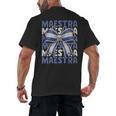 Maestra El Salvador Coquette Bow Hispanic Spanish Teacher Men's Back Print T-Shirt, trending gift