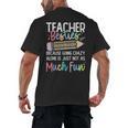 Matching Teachers Last Day Of School Teacher Besties Men's Back Print T-Shirt, trending gift Matching Teachers Last Day Of School Teacher Besties Men's Back Print T-Shirt, trending gift