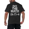 Do The Math Equation Thanksgiving Teacher 67 Six Seven 6 7 Men's Back Print T-Shirt, trending gift Do The Math Equation Thanksgiving Teacher 67 Six Seven 6 7 Men's Back Print T-Shirt, trending gift