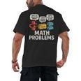 Math Problems Symbols Teacher Back To School Girl Boy Men's Back Print T-Shirt, trending gift Math Problems Symbols Teacher Back To School Girl Boy Men's Back Print T-Shirt, trending gift