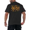 Math Teacher Halloween Mathematician Math Lover Boo Men's Back Print T-Shirt, trending gift