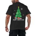 Math Teacher Polygon Christmas Tree Geometry Merry Christmas Men's Back Print T-Shirt, trending gift Math Teacher Polygon Christmas Tree Geometry Merry Christmas Men's Back Print T-Shirt, trending gift