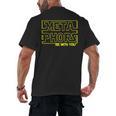 Metaphors Be With You English Teacher Shirts T-Shirt Men's Back Print T-Shirt, trending gift