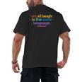ML Teacher Men's Back Print T-Shirt, trending gift ML Teacher Men's Back Print T-Shirt, trending gift