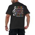 Music Teacher Kid National Hispanic Heritage Month Men's Back Print T-Shirt, trending gift Music Teacher Kid National Hispanic Heritage Month Men's Back Print T-Shirt, trending gift