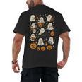 Music Teacher Orchestra Shirt Spooky Halloween Ghost Band Men's Back Print T-Shirt, trending gift