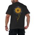 Music Teacher Shirt Sunflower Music Notes Musician Singer Men's Back Print T-Shirt, trending gift Music Teacher Shirt Sunflower Music Notes Musician Singer Men's Back Print T-Shirt, trending gift