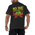 No Taki When Teacher Taki Education Classroom Teacher For Men Women Girls Kids Men's Back Print T-Shirt, trending gift